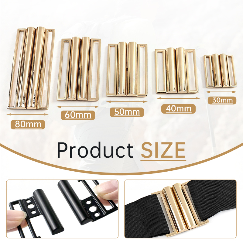 2/5Pcs 30-80mm Metal Belt Buck - Women'S Shoes Ecco ulasan dan harga